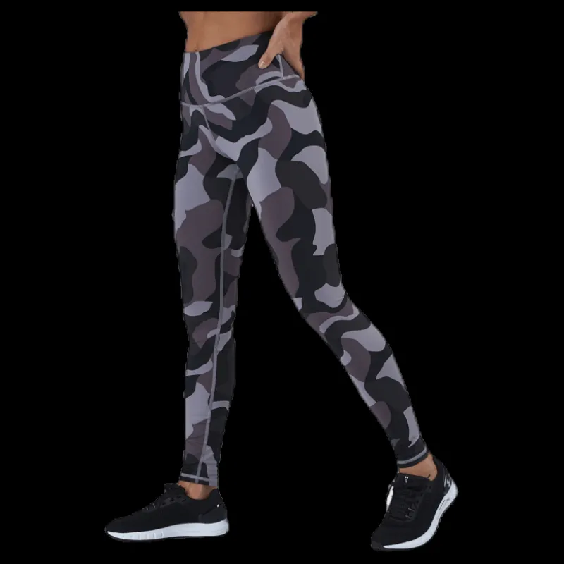 Under Armour Rush Camo Legging Purple Lila New