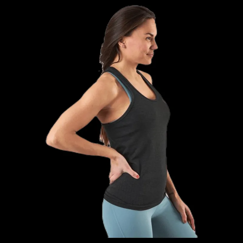 New Under Armour Rush Seamless Tank Black Svart
