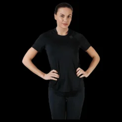 Outlet Under Armour Rush Short Sleeve Black Svart