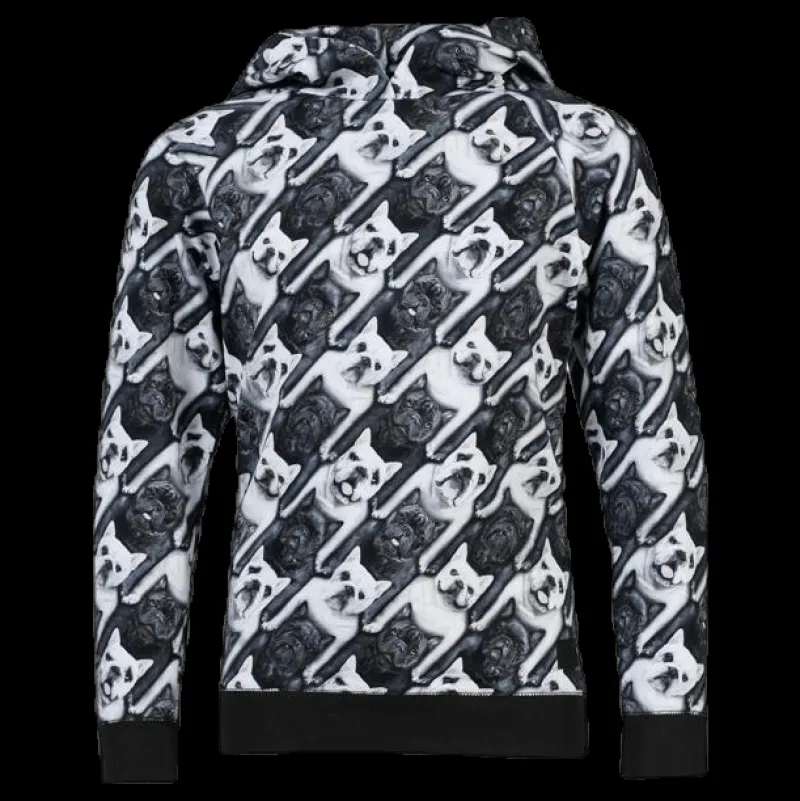 Online Molo Russel Bulldog Hoodie Black Svart
