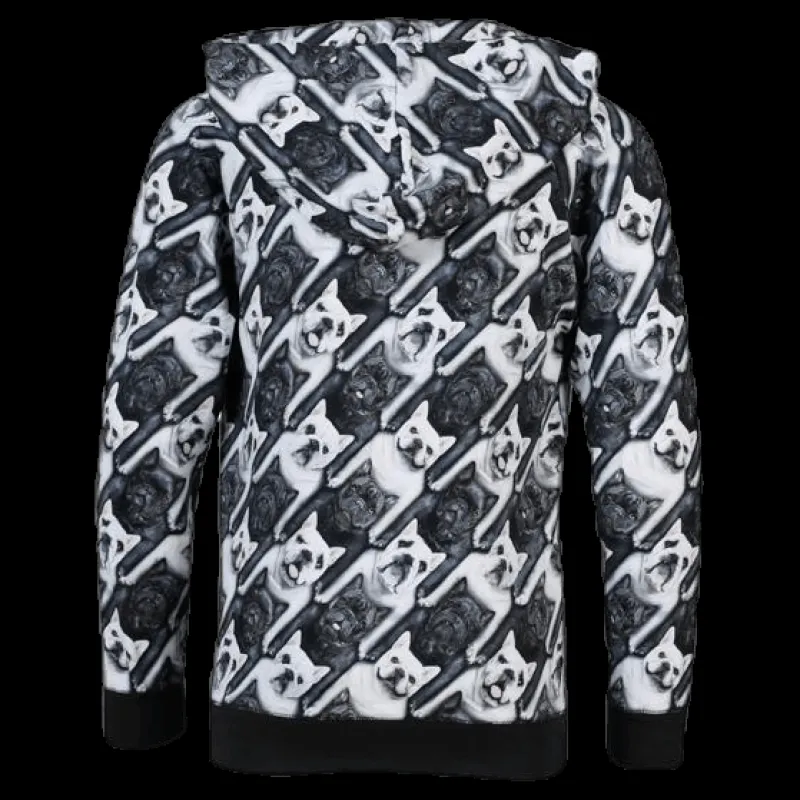 Online Molo Russel Bulldog Hoodie Black Svart