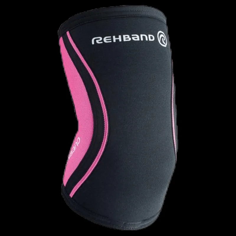 Rehband Rx Elbow Support 5 mm Pink/Black Rosa och Svart Sale