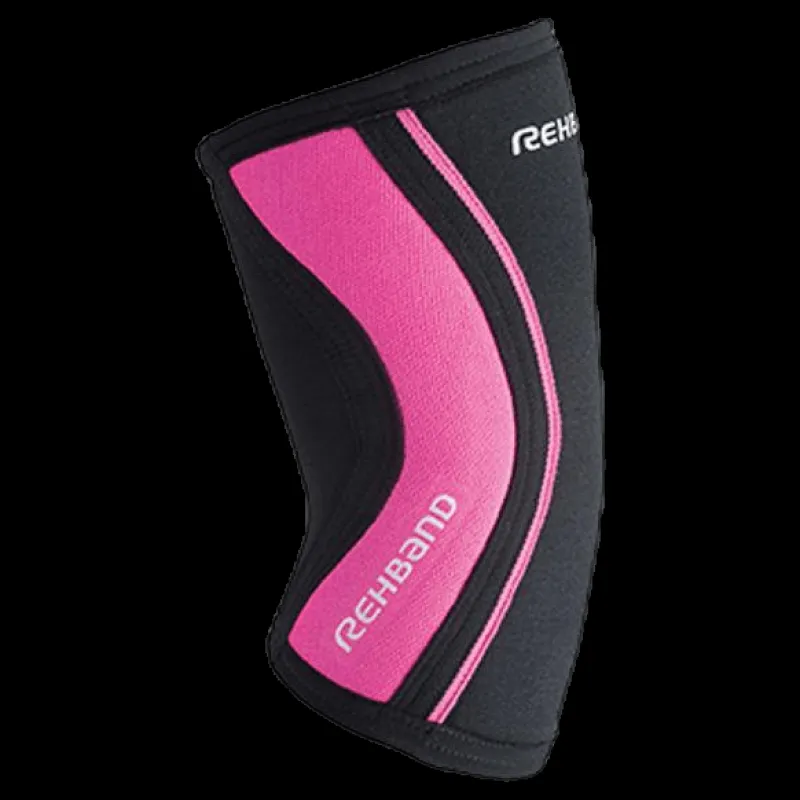 Rehband Rx Elbow Support 5 mm Pink/Black Rosa och Svart Sale