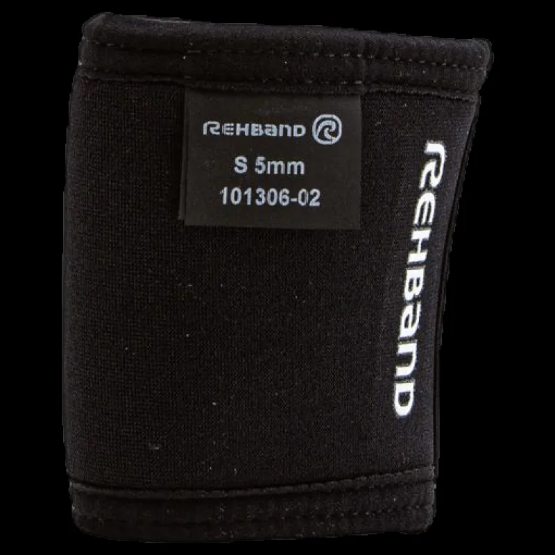 Rehband RX Wrist Sleeve 5mm Black Svart Best