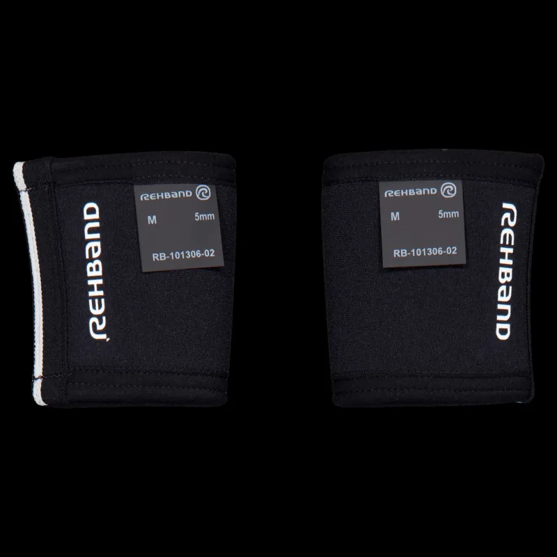 Rehband Rx Wrist-sleeve 5mm Pair Black Svart Online