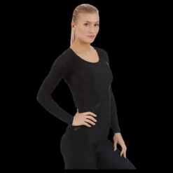 Skins RY400 W Top Long Sleeve Black Svart Best