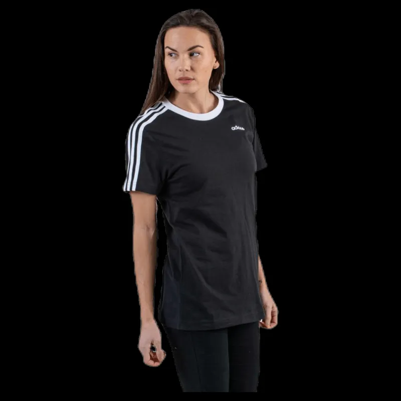 New adidas 3S Essential Boyf T Black Svart