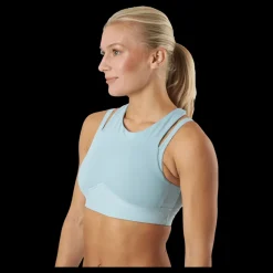 Reebok S Layered Bra Top Seagry Blå Hot