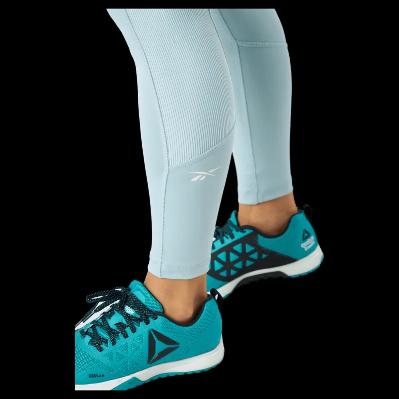 Reebok S Rib Hr Tight Seagry turkos