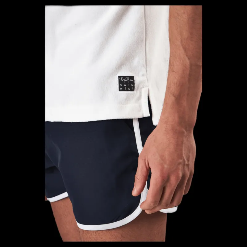 Discount Björn Borg Sacha Resort Shirt White Vit