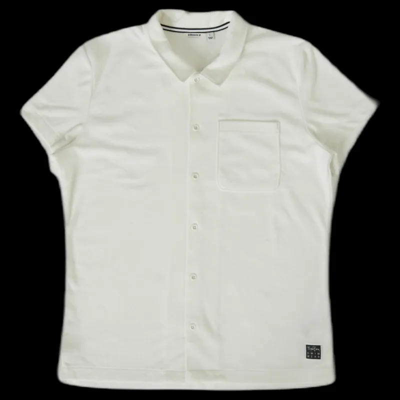 Discount Björn Borg Sacha Resort Shirt White Vit