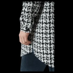 Clearance Only Sally Boucle Shacket Cc Otw White Vit