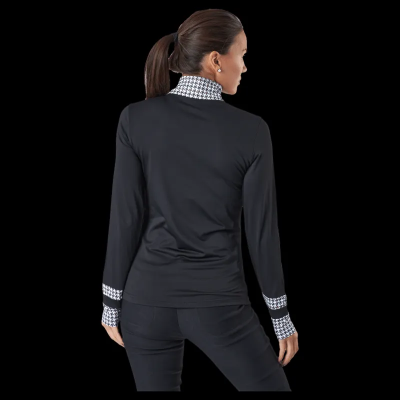 Best Daily Sports Salma Half Neck Black Svart