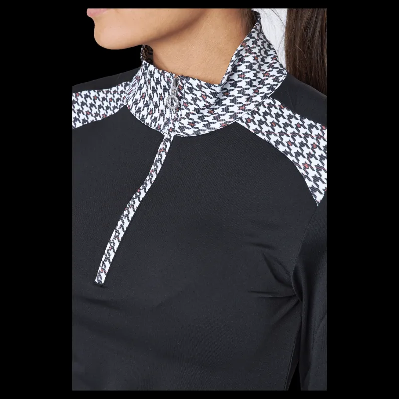 Best Daily Sports Salma Half Neck Black Svart
