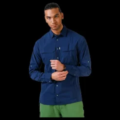 Hot Haglöfs Salo LS Shirt Blue Blå