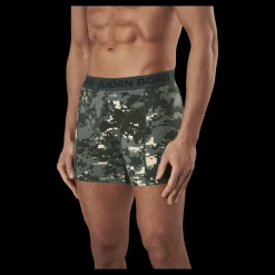Björn Borg Sammy Digital Woodland 3-Pack Green Grön Sale
