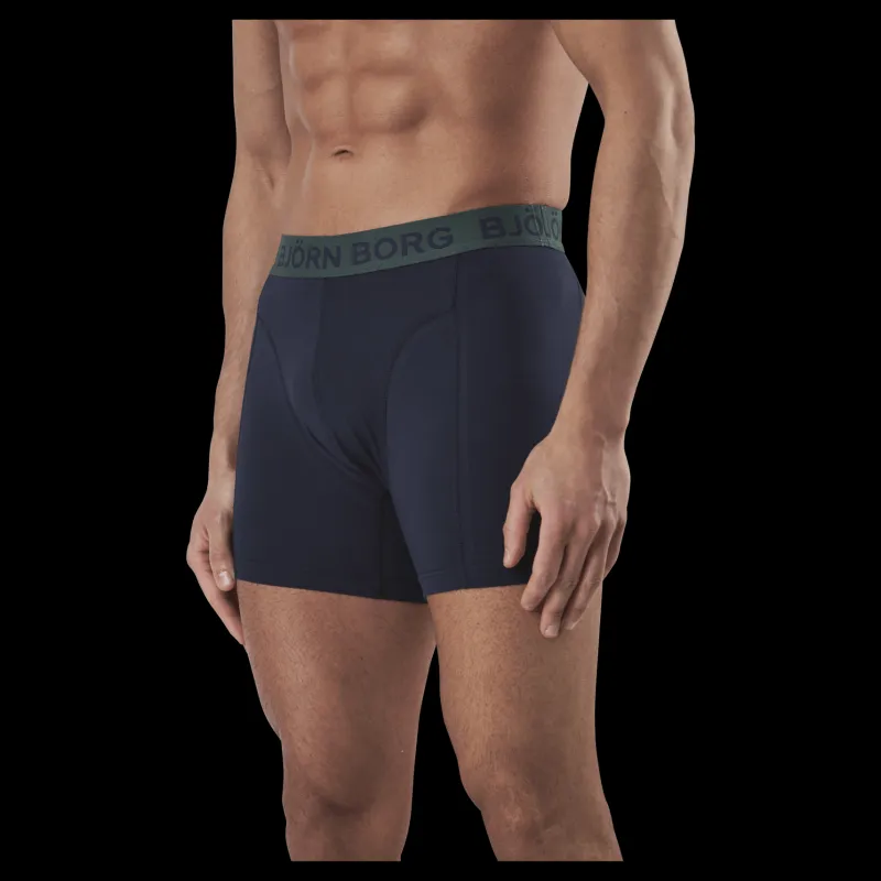 Björn Borg Sammy Flower Grid 3-Pack Blue Blå Outlet