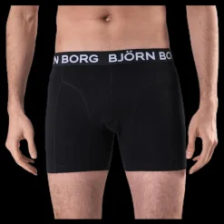 Björn Borg Sammy Geo Flag Shorts 3-pack Green/Black Grön och Svart Outlet