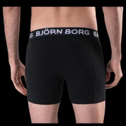 Björn Borg Sammy Geo Flag Shorts 3-pack Green/Black Grön och Svart Outlet