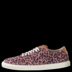 Discount Sneaky Steve Sammy Pink Leopard Röd och Rosa