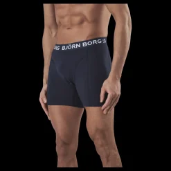Björn Borg Sammy Solid 3-Pack Blue Blå Hot