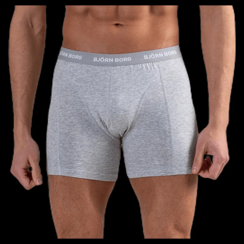 Clearance Björn Borg Sammy Solid Shorts 12-Pack Black Svart