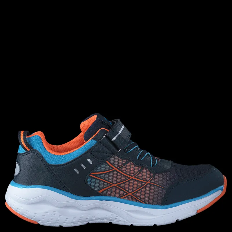 Leaf Samset Navy/orange Blå New