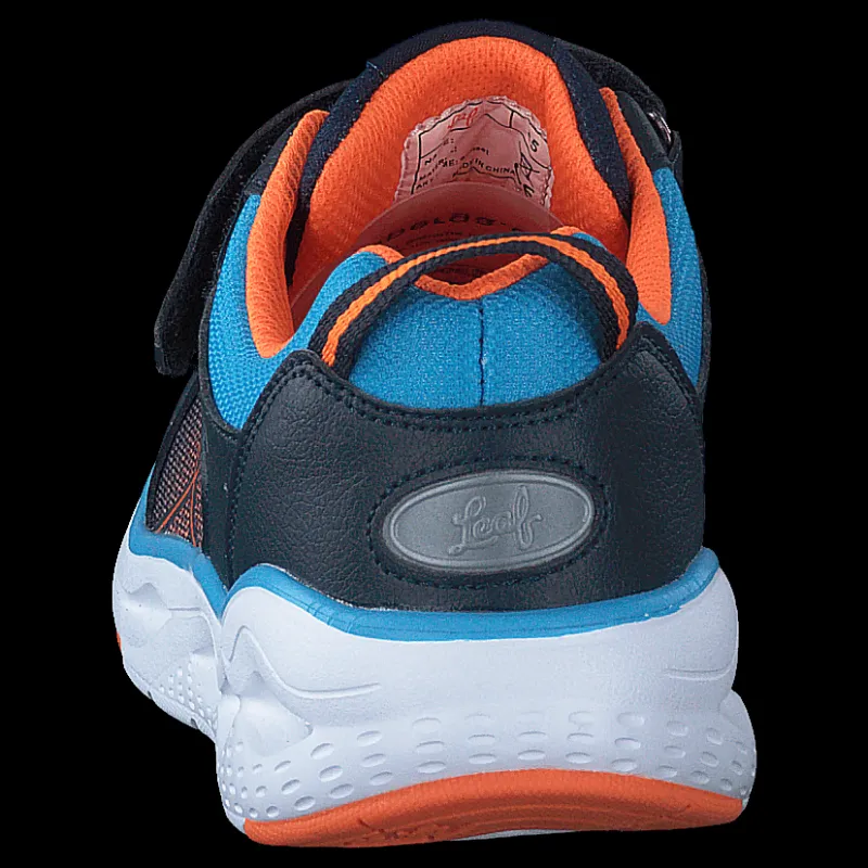 Leaf Samset Navy/orange Blå New