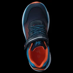 Leaf Samset Navy/orange Blå New