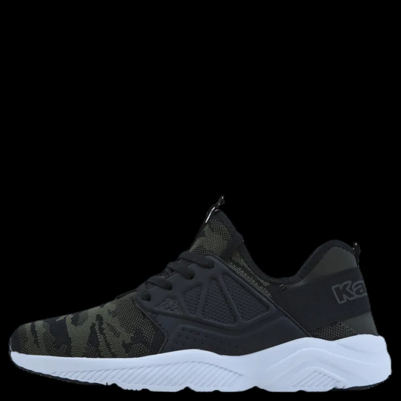 Discount Kappa San Diego Sneakers Black/Green Svart och Grön