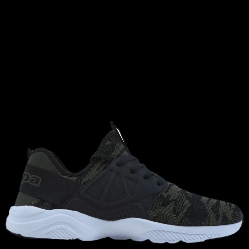 Discount Kappa San Diego Sneakers Black/Green Svart och Grön
