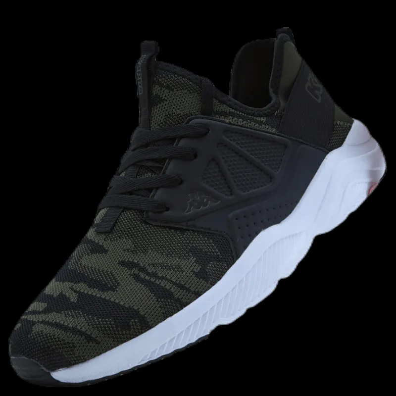 Discount Kappa San Diego Sneakers Black/Green Svart och Grön