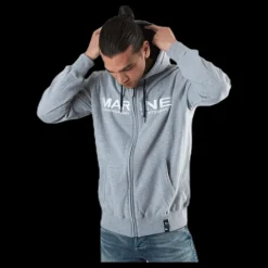 Marine San Mateo Hoodie Grey Grå Clearance