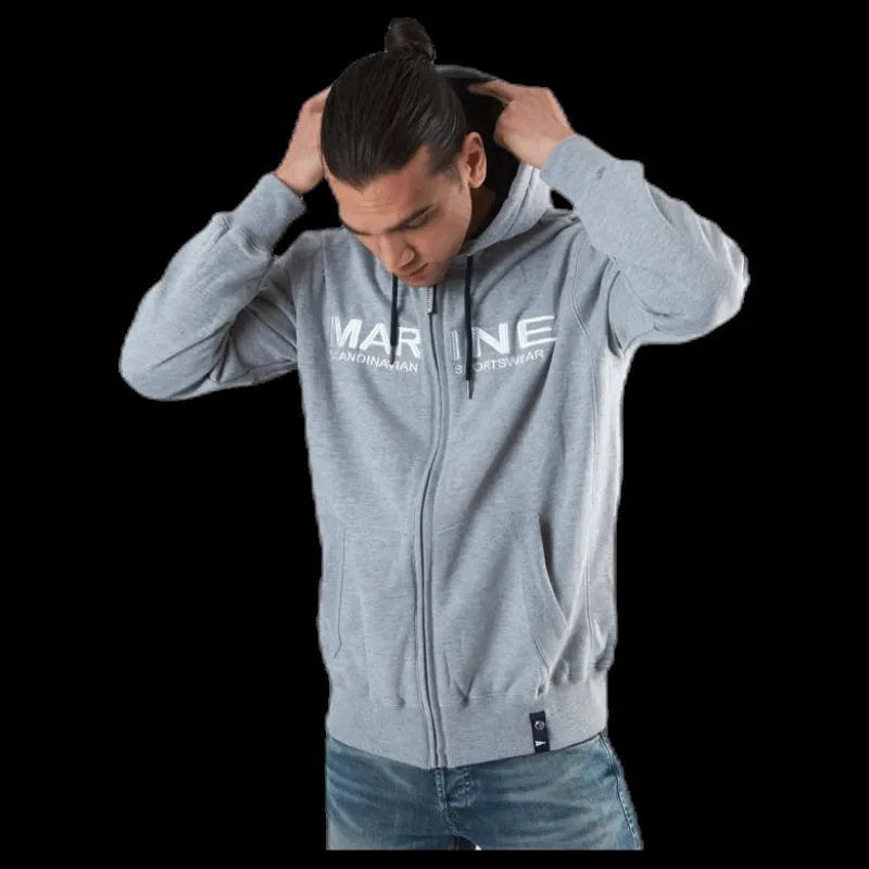 Marine San Mateo Hoodie Grey Grå Clearance