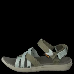 Teva Sanborn Sandal Burnt Olive/seafoam Grå och Grön