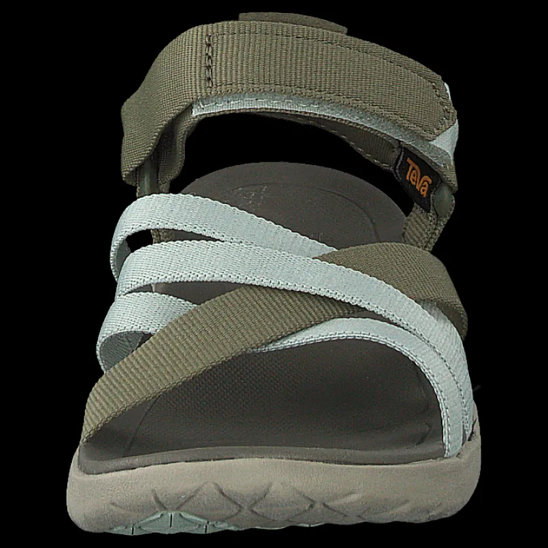 Teva Sanborn Sandal Burnt Olive/seafoam Grå och Grön