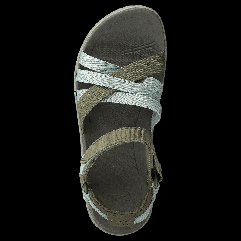 Teva Sanborn Sandal Burnt Olive/seafoam Grå och Grön