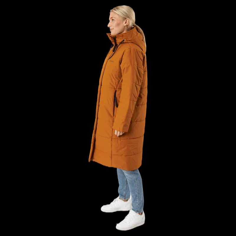 Didriksons Sandra Wns Parka Orange New