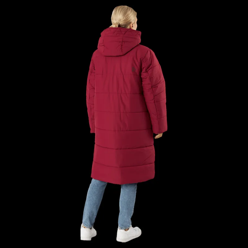 Hot Didriksons Sandra Wns Parka Red Röd