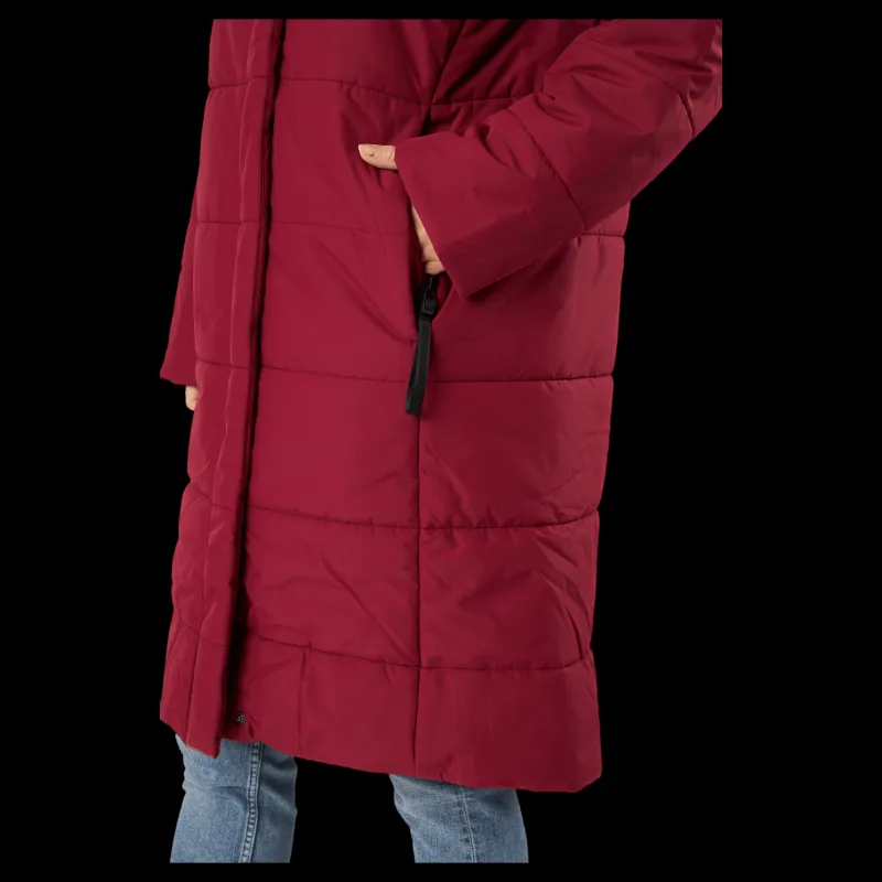Hot Didriksons Sandra Wns Parka Red Röd