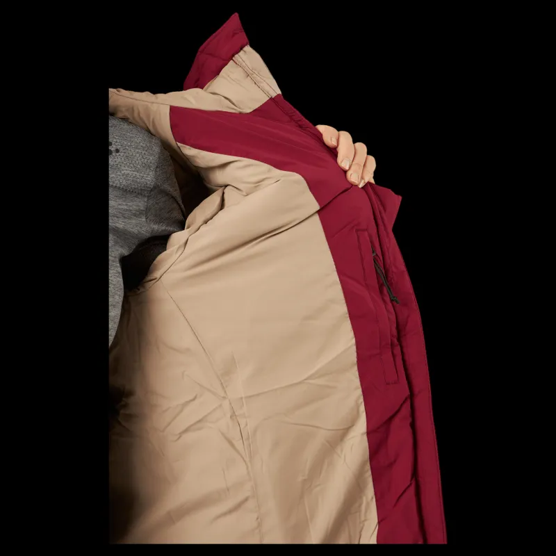 Hot Didriksons Sandra Wns Parka Red Röd