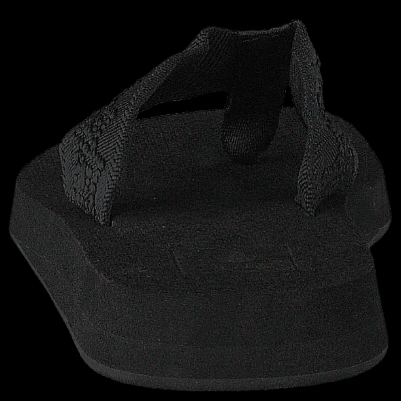 Reef Sandy Black/Black Svart Discount