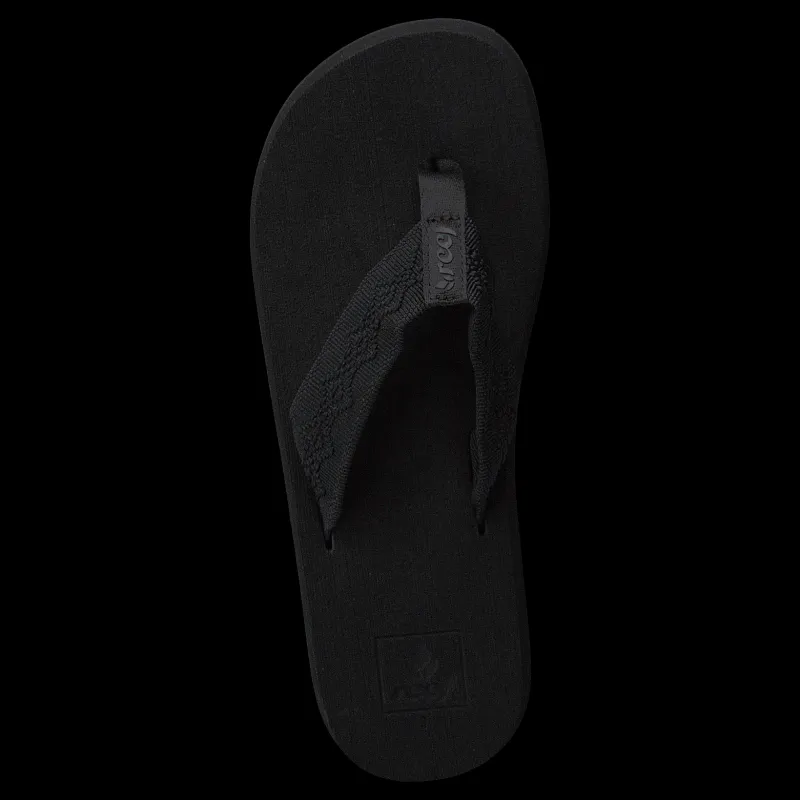 Reef Sandy Black/Black Svart Discount