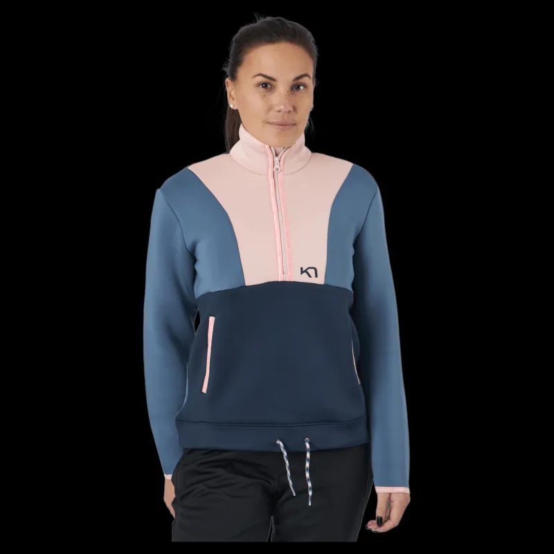 Kari Traa Sanne Long Sleeve Sail Blå