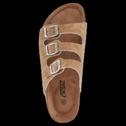 Cruz Santa Cork Sandals Brown Brun Best