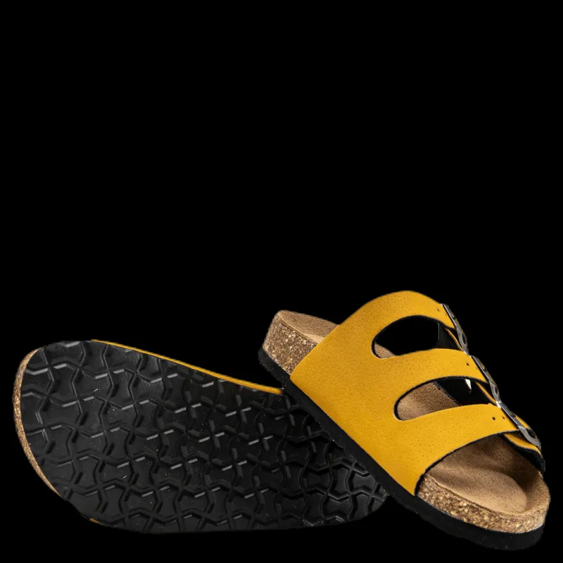 Cruz Santa Cork Sandals Gold Guld Best