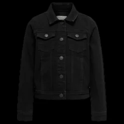 Outlet Kids Only Sara Black Dnm Jacket Black Svart
