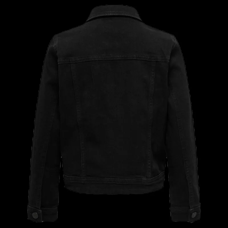 Outlet Kids Only Sara Black Dnm Jacket Black Svart