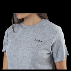 Best NOUN Sara Rib Pyjama Set Grey Grå