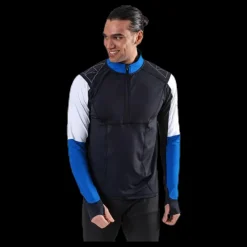 Discount Fischer Åsarna 2 Baselayer L/S Top Blue/Black Blå och Svart
